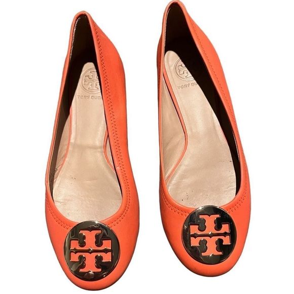 Tory Burch Shoes - TORY BURCH Claire Ballet Flat in Sombra. EXCELLENT condition. Worn once!